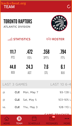 Raptors Mobile screenshot