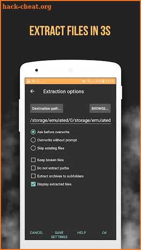 RAR File Extractor And ZIP Opener, File Compressor screenshot