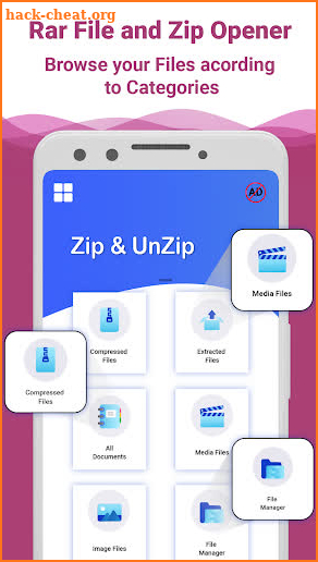 RAR File Extractor - Zip Unzip & File Compressor screenshot