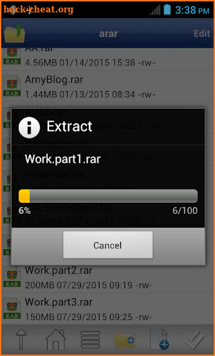 Rar Sharp screenshot