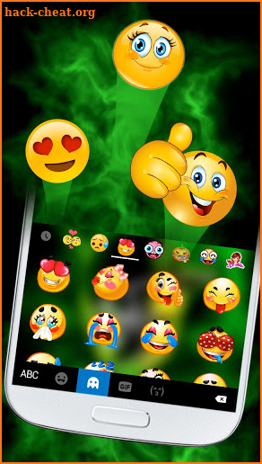 Rasta Weed Skull Keyboard Theme screenshot