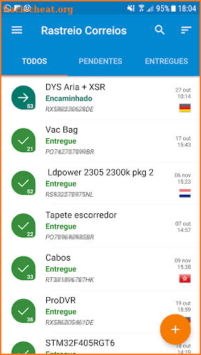 Rastreio Correios PRO screenshot