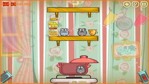 Rats Invasion 2, physics-based puzzle game screenshot