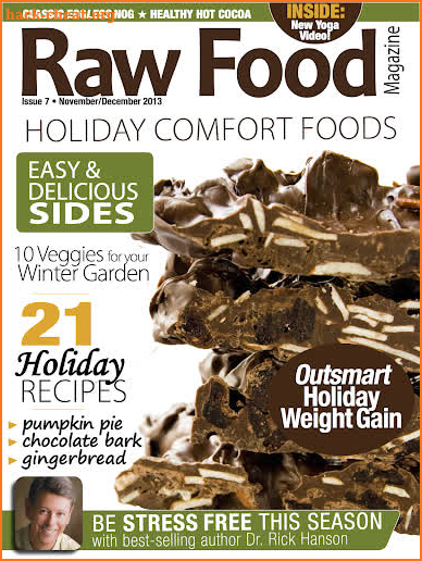 Raw Food Magazine screenshot