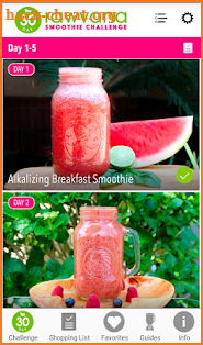 Rawvana Smoothie Challenge screenshot