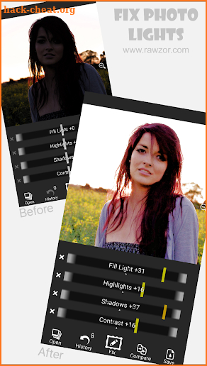 Rawzor Fix Photo screenshot