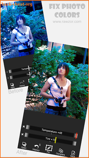 Rawzor Fix Photo screenshot