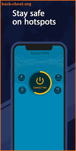 Raxol VPN screenshot