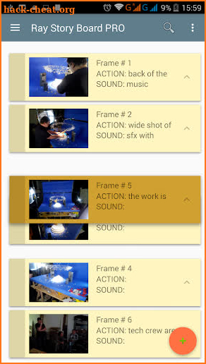 Ray Story Board PRO screenshot