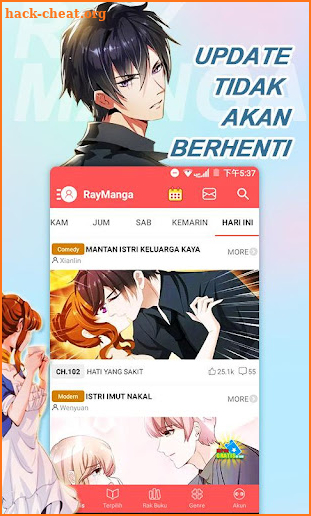 RayManga - Free comics manga reader daily update screenshot