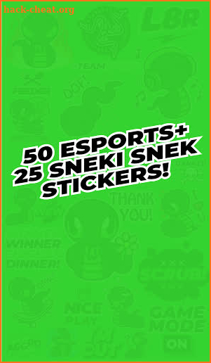 Razer Stickers - WAStickerApps screenshot