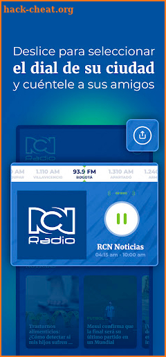 RCN Radio Oficial screenshot