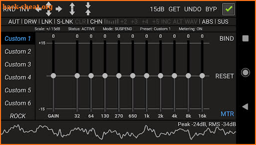 RE Equalizer Player screenshot