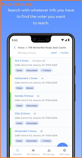 Reach — Progressive Canvassing screenshot