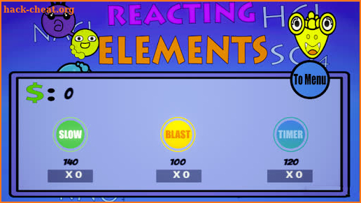 Reacting Elements screenshot