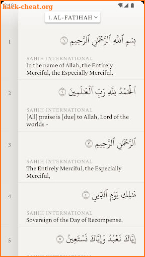 Read Quran screenshot