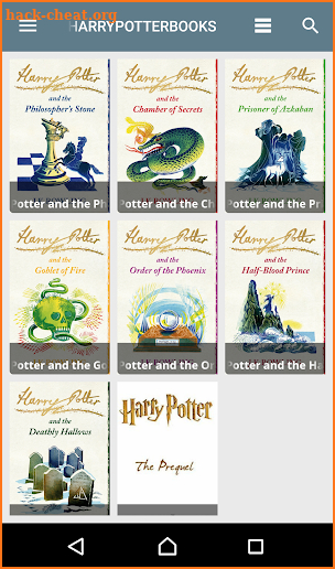 ReadHarryPotterBooks screenshot