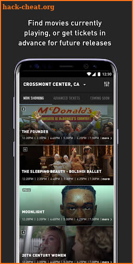 Reading Cinemas US screenshot