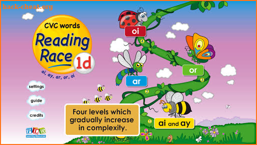 Reading Race 1d: ar, ai words screenshot