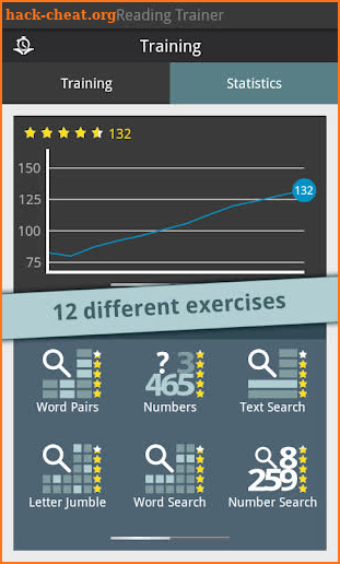 Reading Trainer screenshot