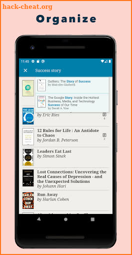 Readult - Book Note Keeper screenshot