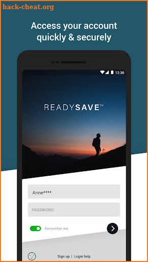 READYSAVE™ screenshot