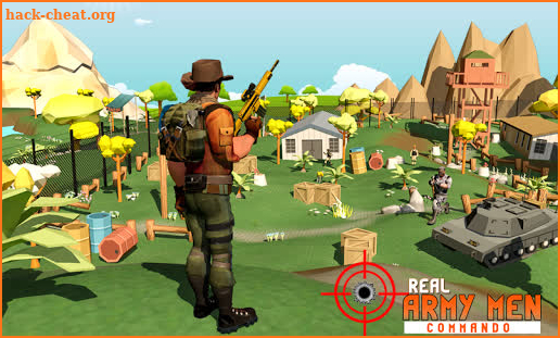 Real Army Men Commando Stars - Military Tank Games screenshot