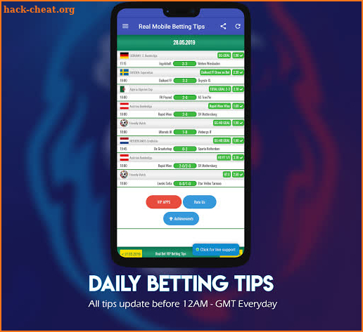 Real Bet VIP Betting Tips screenshot