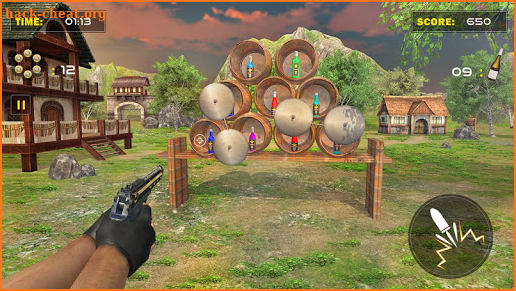 Real Bottle Target Shooting Game 2019 screenshot