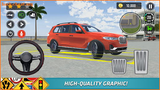 Real Car Driving Academy Game screenshot