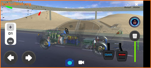 Real Car Mechanics and Driving Simulator screenshot