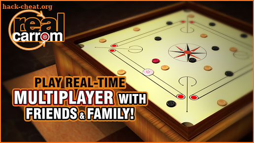 Real Carrom 3D : Multiplayer screenshot