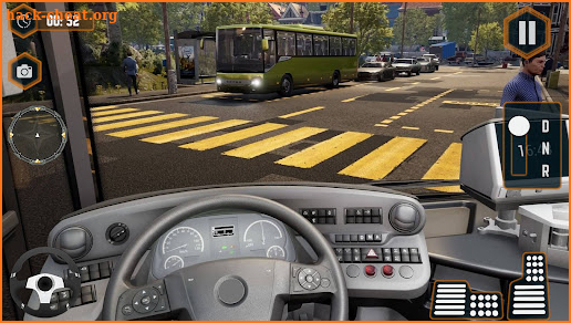 Real City Bus Parking & Driving Sim Pro screenshot