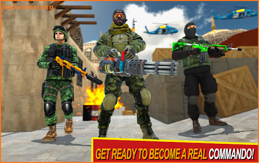 Real Commando Fps Shooting Games: Free Gun Games screenshot