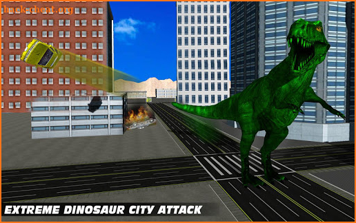 Real Dinosaur Attack City Hunting Simulator 2018 screenshot