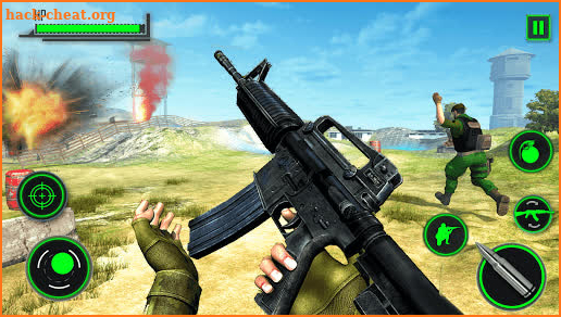 Real Encounter Attack FPS Gun Strike Shooting Game screenshot