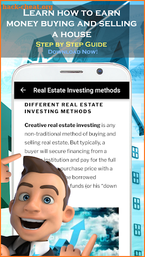 Real estate investing - buy house guide home sale screenshot