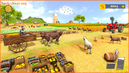 Real Farm Tractor Trailer Game screenshot