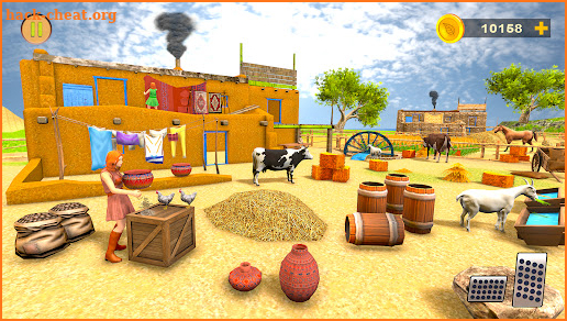 Real Farm Tractor Trailer Game screenshot