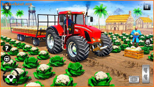 Real Farming: Tractor Game 3D screenshot