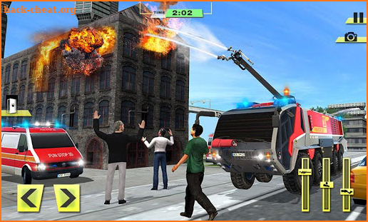 Real Firefighter Training 2020 - Fire Truck Rescue screenshot