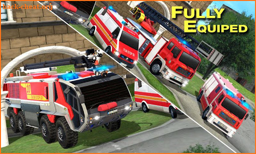 Real Firefighter Training 2020 - Fire Truck Rescue screenshot