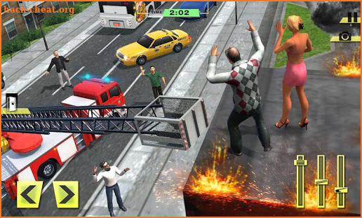 Real Firefighter Training 2020 - Fire Truck Rescue screenshot