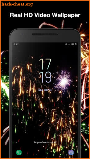 Real Fireworks Live Wallpaper screenshot