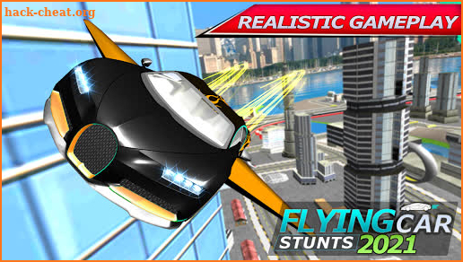 Real Flying Car Driving Simulator 3D : Modern Car screenshot