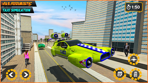 Real Flying Car Taxi Simulator screenshot