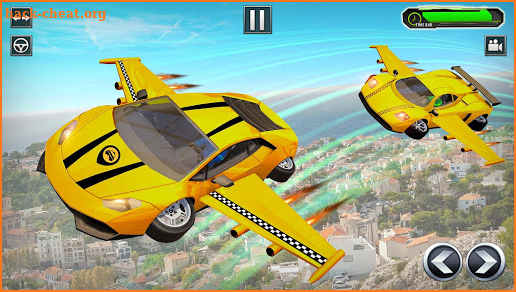 Real Flying Car Taxi Simulator: Car Driving Game screenshot