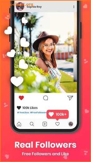 Real Followers For Instagram & Like for Insta tags screenshot