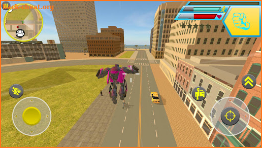 Real Futuristic Robot Car Transform: Robot Games screenshot