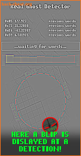 Real Ghost Detector - ghost scanning radar prank screenshot